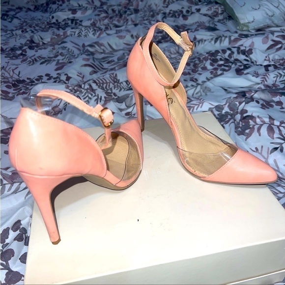 𝅺liliana Pointy Toe Pink Heels - Picture 1 of 7